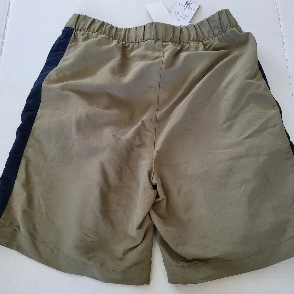 An Original Penguin‎ Travertine Shorts Mens 30 Olive Tan Navy OPHB0023OP NWT